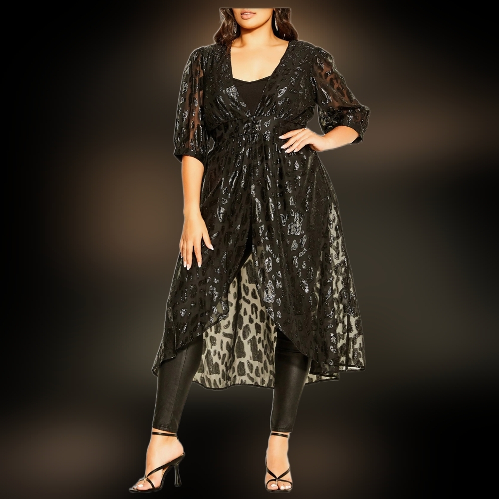 City Chic "Untamed Jacket Wise" 14(XS)